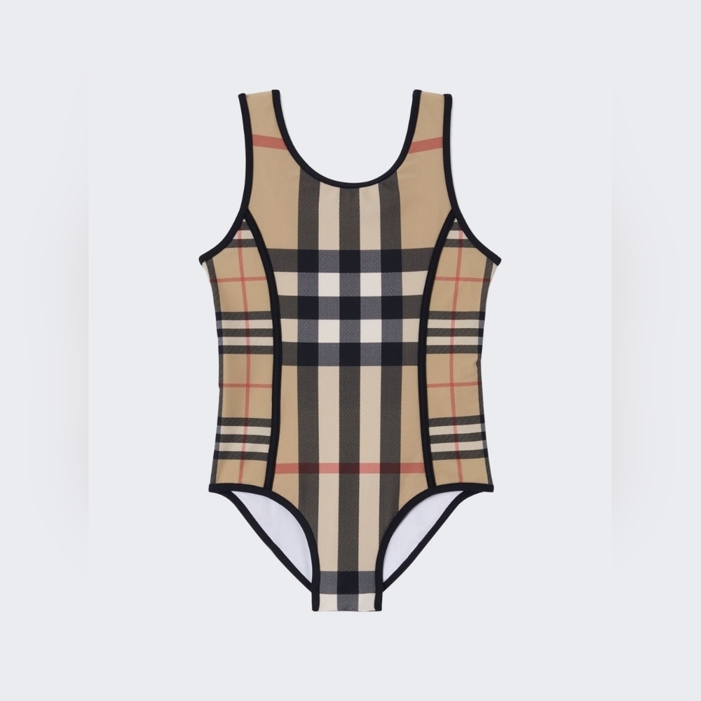Burberry Kids Burberry Check swimsuit 4 years Toddler Girl